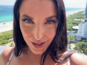 ANGELA WHITE - Hot Miami Sex Tape With Oliver Flynn 1/16