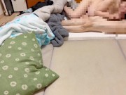 隣の部屋に人がいるのにSEX。喘ぎ声を我慢… 日本人/中出し/素人/個人撮影/Japanese/Amateur/Creampie/Hentai 7/16