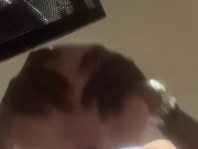 Breaking in the new toy it was tight! 11/16