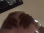 Breaking in the new toy it was tight! 8/16