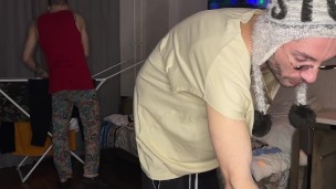 Together they fucked the girl of the best friend while he was not at home