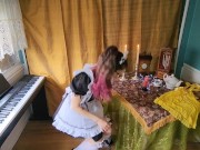 French Maid Comes To Life 6/16