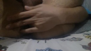 Gay boy fingering tight hole