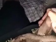 Jerking off while wife at work 16/16