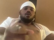 Watch me nut all over my hand and the sheets. 12/16