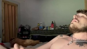Jacking it in front of the window for the world to see!!! PUBLIC CUMSHOT!!!! SHOOTING ROPES MESSY!!