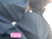 Scopa sorellastra in strada e lei squirta tutta la strada 3/16