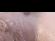 babe in shower bath 8/16