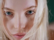 ULTRAFILMS Beautiful blonde girl Emma White showing us her perfect tits and pussy 1/16