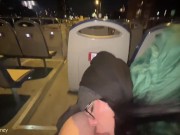 PUBLIC POV: RISKY BLOWJOB ON NYC TOUR BUS 13/16