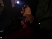 PUBLIC POV: RISKY BLOWJOB ON NYC TOUR BUS 7/16