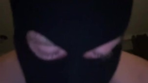 Twink deepthroats BBC dildo