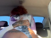BREED ME BABY! | Passionate Backseat BBC Riding Ends In Deep Creampie 5/16