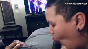 FWB Samantha Sucking Me Watching Sister Sister