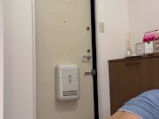 「動画最後に衝撃事実が発覚❤」荷物宅配配達人におねだり生挿入＆中出しされイカされてしまった変態巨乳M熟女❤潮吹きも❤　日本人/巨乳/美女/パイパン/潮吹き/流出/ナンパ/個人撮影 /高画質/寝取られ 11/16