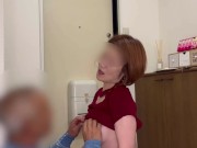 「動画最後に衝撃事実が発覚❤」荷物宅配配達人におねだり生挿入＆中出しされイカされてしまった変態巨乳M熟女❤潮吹きも❤　日本人/巨乳/美女/パイパン/潮吹き/流出/ナンパ/個人撮影 /高画質/寝取られ 9/16