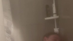 Gay Solo Fun In The Shower