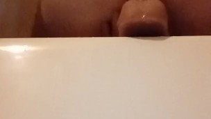 Fucked with huge dildo