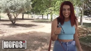 Mofos - Rosie Cage Asks Jordi To Help With Her Luggage But He Wants To Fuck Her In Exchange