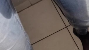 Pee jeans risky public
