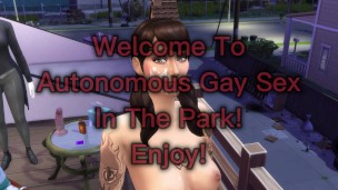 Sims 4 - Gay Fucking In The Park