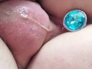 El inserts her Butt plug and fucks Gs big cock 4/16