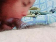 sucking fast sticking his mouth incessantly left him delirious with my throat,dick with cum🍆🤤💦🥹