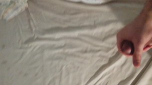 Cumming on my bedsheets