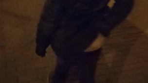 Walking nude on main street