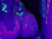 AfterGlow - Blacklight Twerking and Riding with Dahlia Dee 2/16