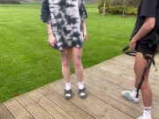 Lesbians almost get caught fucking in public (more on onlyfans@girlsonfilm333)