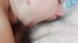 I destroyed his dick today, he's ejaculating like ten times day he can't take it anymore🍆🤤😋🥛🥛😵