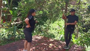 MI ENTRENADOR HACIIENDO CARDIO CON UNA COGIDOTA ESPECTACULAR 1 PARTE