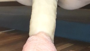 Squirt con mi consolador XL