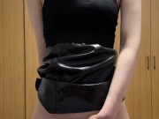 日本人美女が露出度の高い服を着てオナニー 9/16