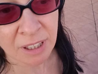 2nd day bet: Stepson dares me to go nude in our building