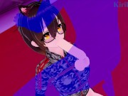 Roboco-san and I have intense sex at a love hotel. - Hololive VTuber Hentai 3/16