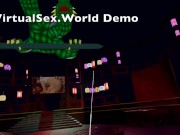 A Video Demo of using AR & VR to experience doggy style with a big tit coed in the bathroom 5/16