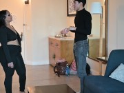 ((Watch This)) Big Booty Milf Is Stuck Then Gets Her Pussy Filled With CUM!! Sunny Bunny Gets Fucked 3/16