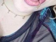 Showing off my tongue tricks with my big long tongue 10/16