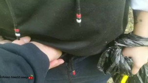 🏳‍🌈MASTURBATE IN THE FOREST TO MY BABY 😜 FUCK WHEN WE GO HOME 💦