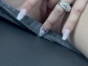 At work parking lot trying not to orgasm to loud, my colleagues are nearby 🤫 8/16