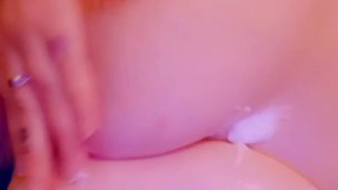 Big sexy titties lotion 💦 & Close up view of this American peeing