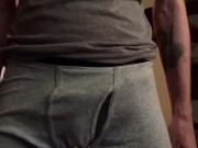 ASMR Jerking off with lots of lube getting hard and cumming hard 6/16