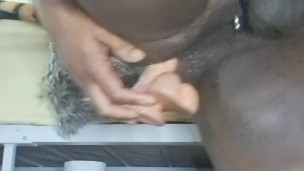 Cloudy Influence Masturbating With Dildo