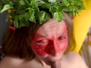 Hot elf girl visited me in my dreams and gave me a great blowjob than we fucked 4K 10/16