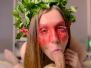 Hot elf girl visited me in my dreams and gave me a great blowjob than we fucked 4K 5/16
