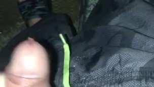 Pissing On My Feet In Flip Flops Before I Get Into The Hot Tub