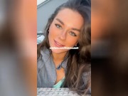 I accidentally showed too much on tiktok *pussy leak* 16/16