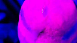 Gnome cosplay big dick black light cumshot